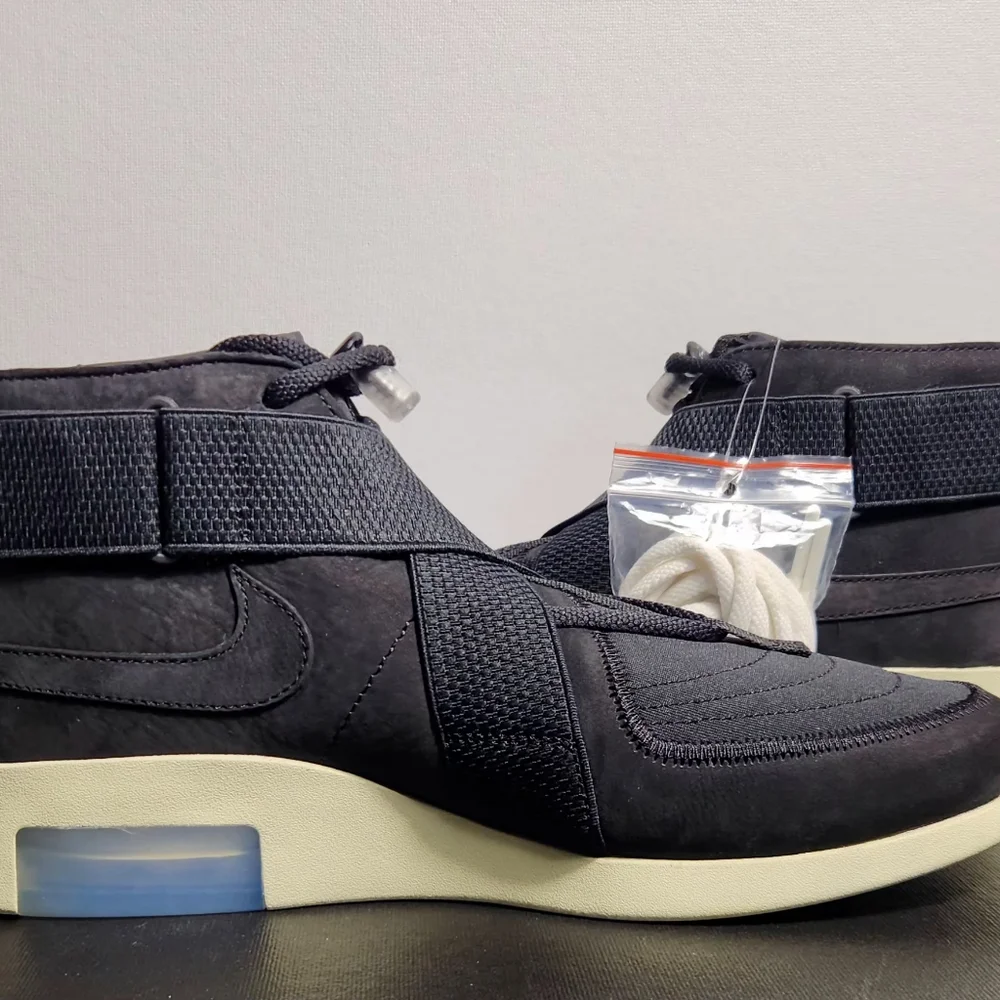 Nike Air Fear of God Raid ‘Black’ AT8087 002 Size 10.5